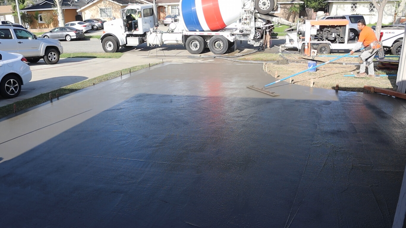 Professional concrete driveway installation in Moorpark